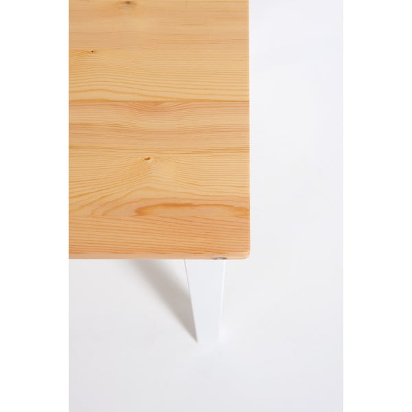 Männist kokkupandav söögilaud valge konstruktsiooniga , 120 (200) x 70 cm Brisbane - Bonami Essentials-image-3