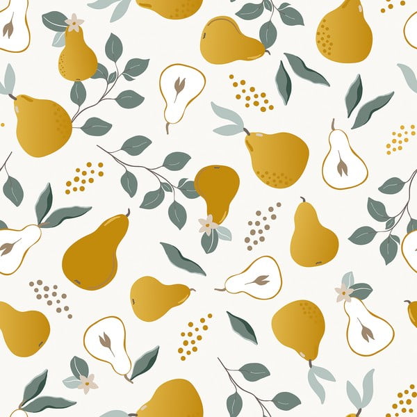 Laste tapeet 10 m x 50 cm Pretty Pears - Lilipinso