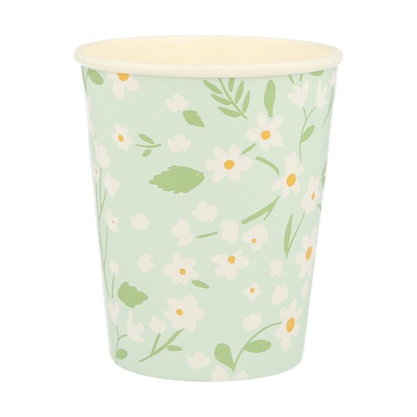 Ühekordsed pabertopsid 12tk komplektis Ditsy - Meri Meri-image-3