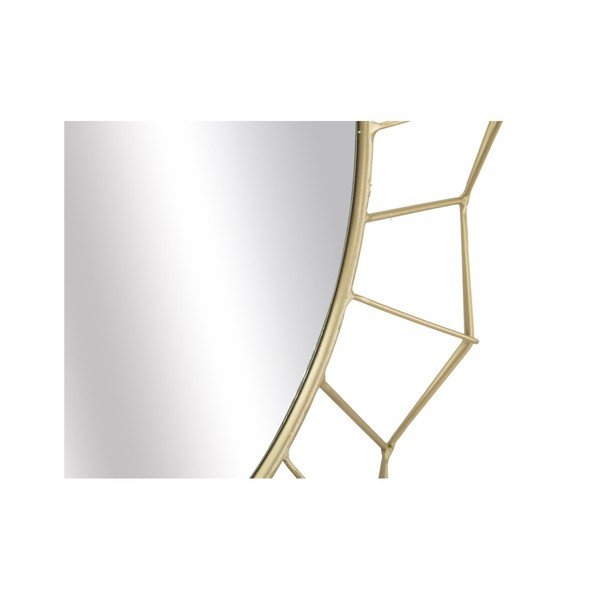 Nástěnné zrcadlo ve zlaté barvě Mauro Ferretti Soleado, ⌀ 60 cm-image-1