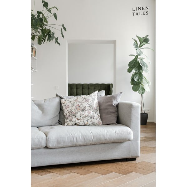 Tuhkhall linane padjapüür, 45 x 45 cm - Linen Tales-image-1