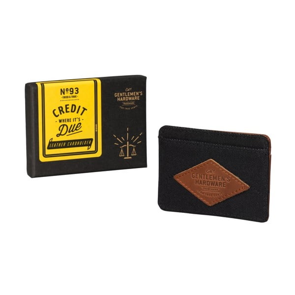 Pánská kožená peněženka na platební karty Gentlemen's Hardware