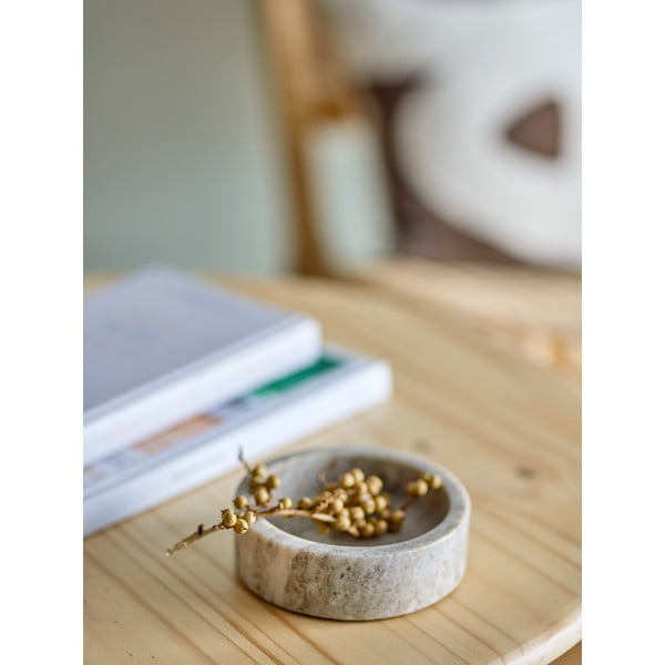 Marmorist dekoratiivne kandik Ivette - Bloomingville-image-1