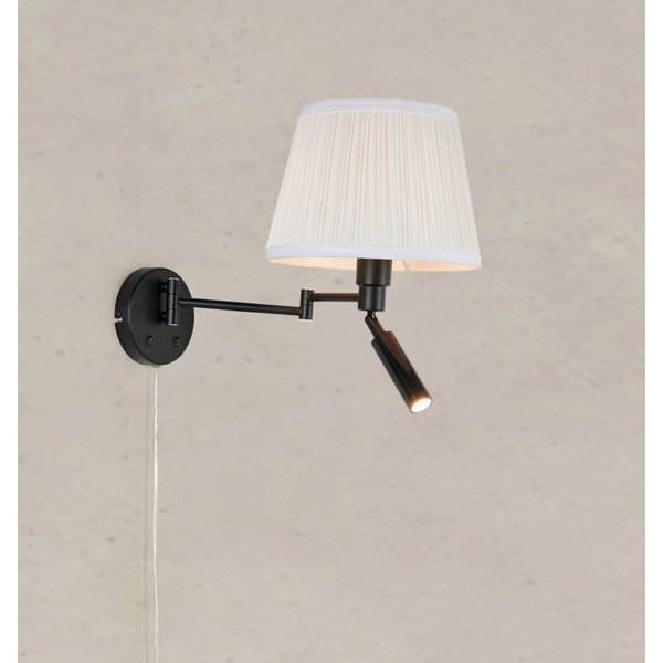 Mustvalge LED-seinalamp painduva konstruktsiooniga Pivot - Markslöjd-image-1