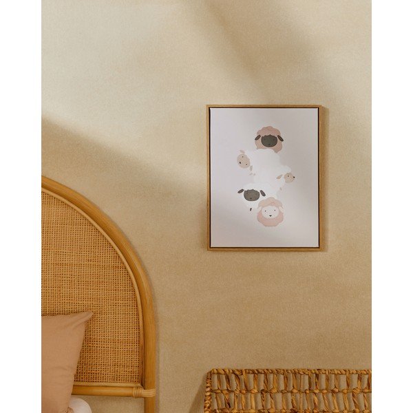 Laste pilt 30x40 cm Milu - Kave Home-image-1