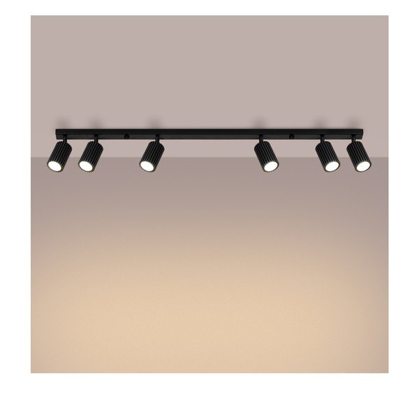 Must laevalgusti 6,5x117 cm Gleam - Sollux-image-2