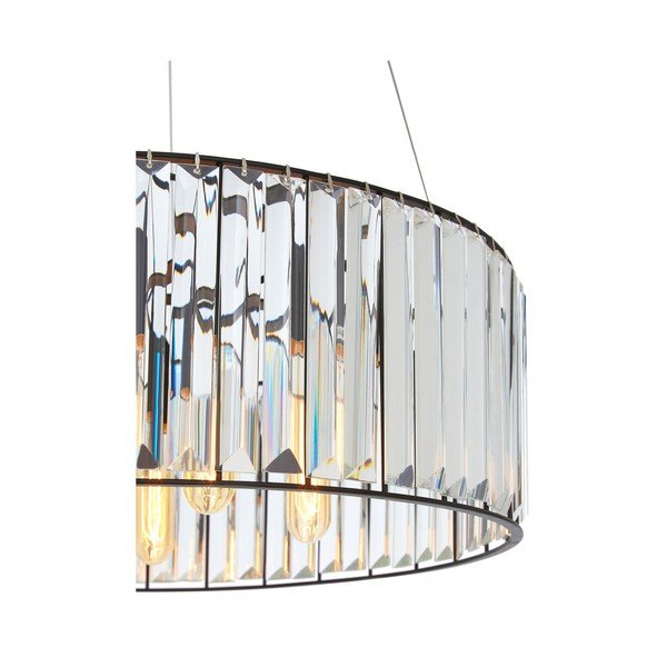 Ripplamp klaasist varjuga, ø 50 cm Akiko - Premier Housewares-image-2
