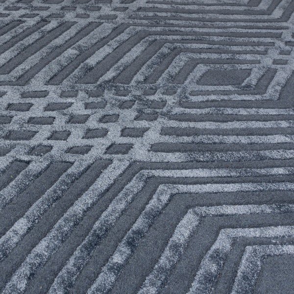 Sinine villane vaip , 120 x 170 cm Diamonds - Flair Rugs-image-2