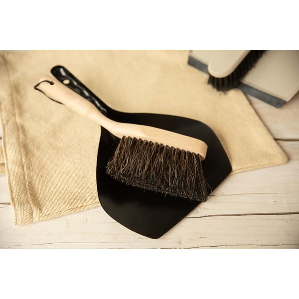 Pöögipuidust luudade ja tolmulappide komplekt Natural Elements - Kitchen Craft-image-3