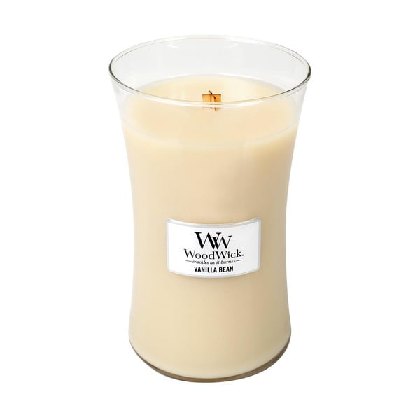 Lõhnaküünal Kollane vanilje, 110 tundi põlemist Vanilla Bean - WoodWick