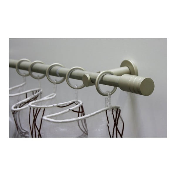 Metall kardinarõngad konksuga komplektis  10 tk Elba – Gardinia-image-1