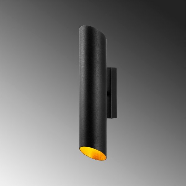 Must-kuldne seinavalgusti ø 8 cm Cut - Opviq lights-image-1