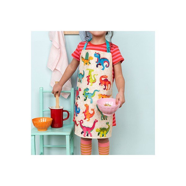 Puuvillane laste põll Baby Dinos - Rex London-image-1