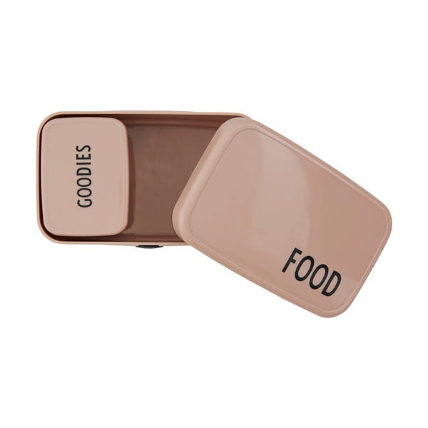 Roosa suupistekarp Goodies, 8,2 x 6,8 cm - Design Letters-image-3