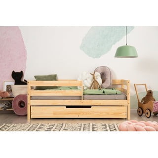Männipuidust lastevoodi koos panipaigaga 80x180 cm Mila CPD - Adeko