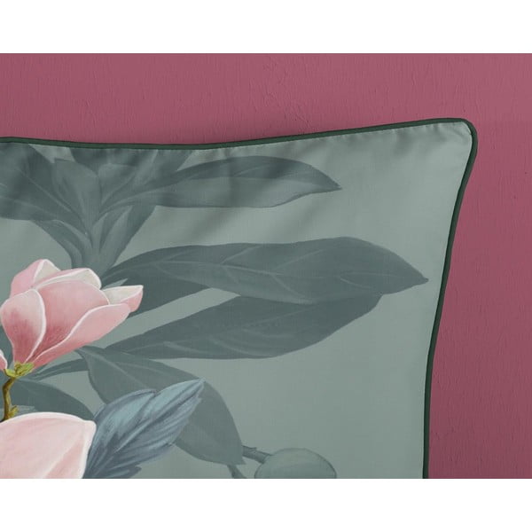 Roheline orgaanilisest puuvillast üheinimesevoodi lina Rose, 140 x 220 cm Organic - Descanso-image-2