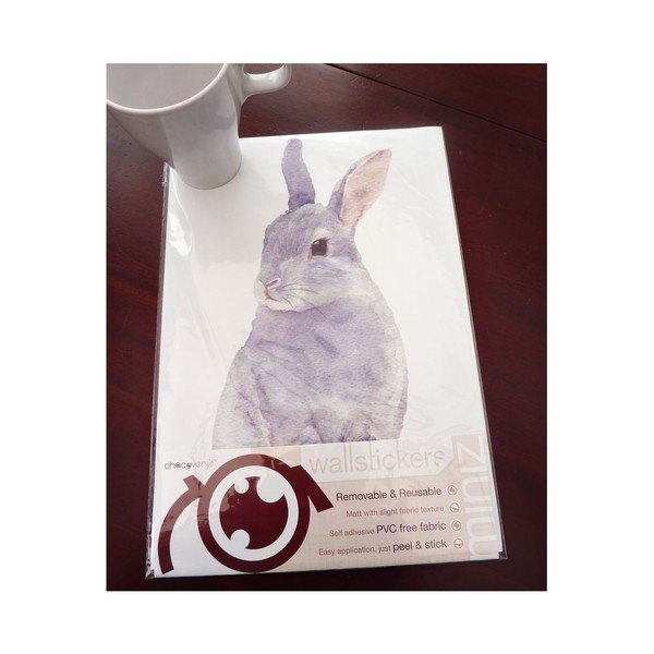 Znovu snímatelná samolepka Bunny, 30x21 cm-image-1