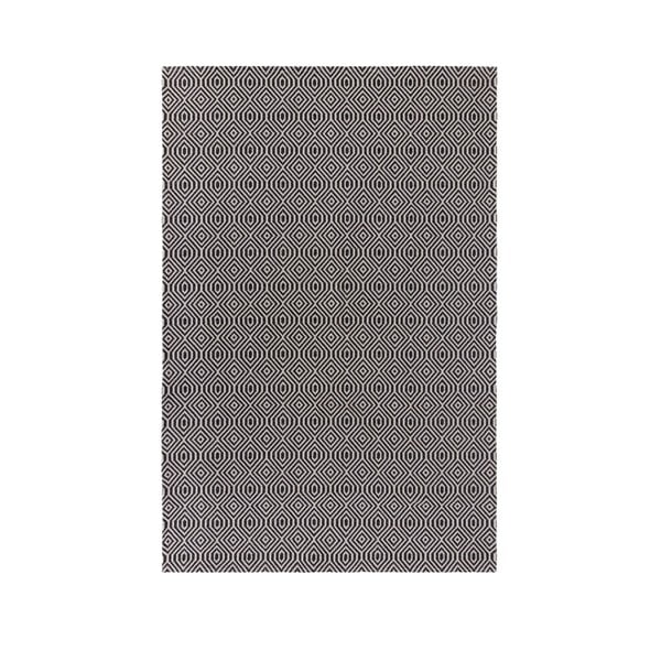 Must puuvillane vaip , 192 x 290 cm Pappel - Flair Rugs