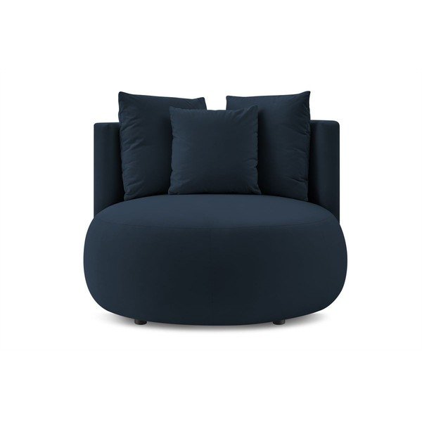 Tumesinine sametist tugitool Cesar - Bobochic Paris-image-3