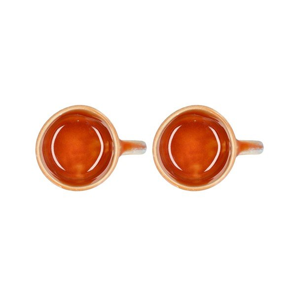 Oranžid kivikeraamikast espressotassid 2tk 80 ml Styles - Villa Collection-image-2