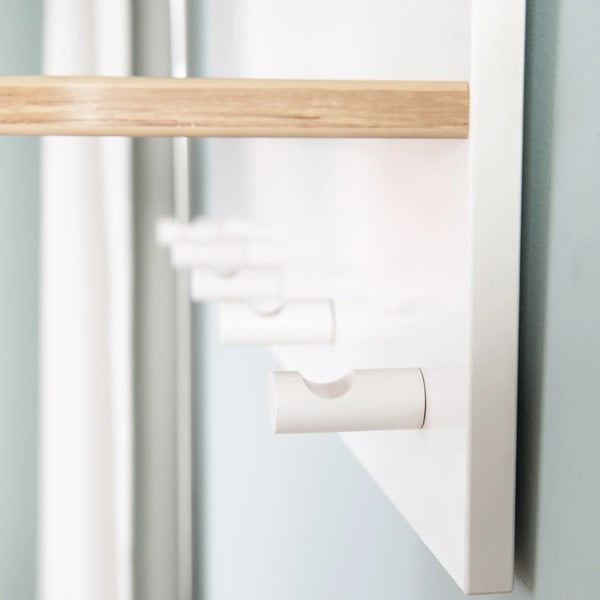 Tammepuust riidenagi lastele valge-puiduvärvi Ava - Roba-image-4