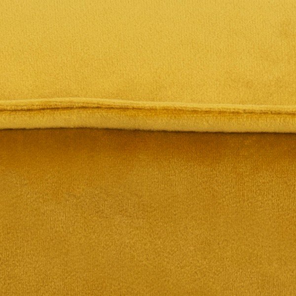 Kollane sametist puff Mie, 40 x 40 cm - Actona-image-3