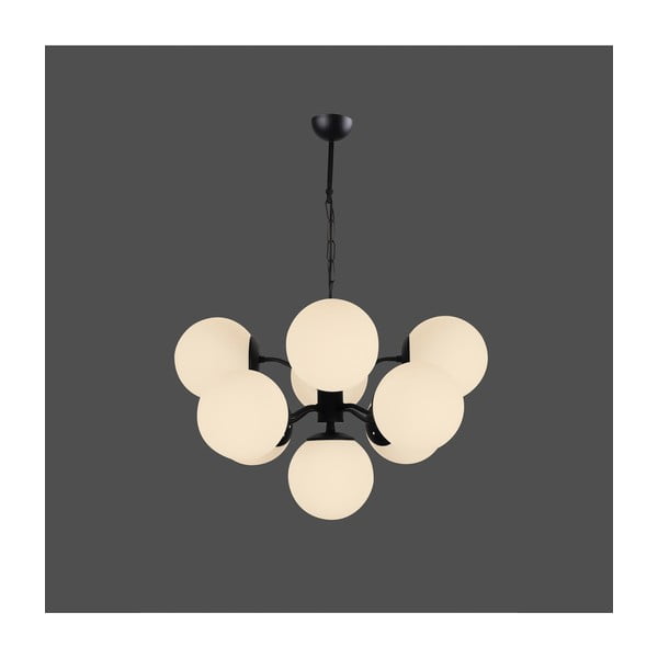 Must rippvalgusti , kõrgus 80 cm Owl - Squid Lighting-image-1