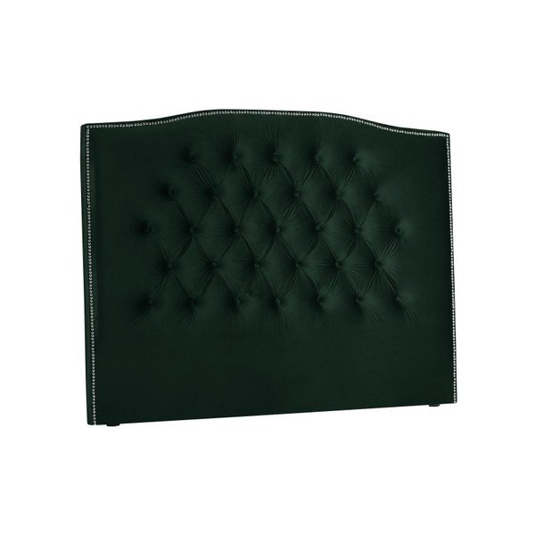 Láhvově zelené čelo postele Mazzini Sofas Cloves, 140 x 120 cm-image-2