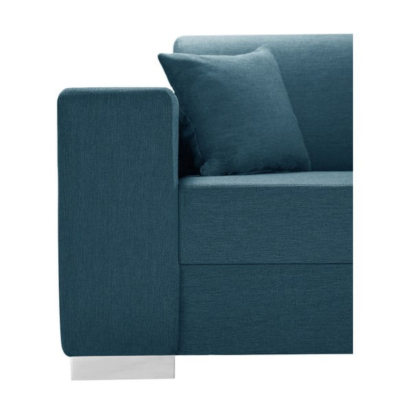 Tyrkysově modrá sedačka Interieur De Famille Paris Perle, pravý roh-image-3