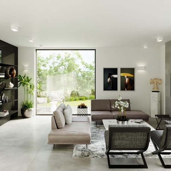 Valge laevalgusti metallist varjuga 10x10 cm Lorum – Sollux-image-4