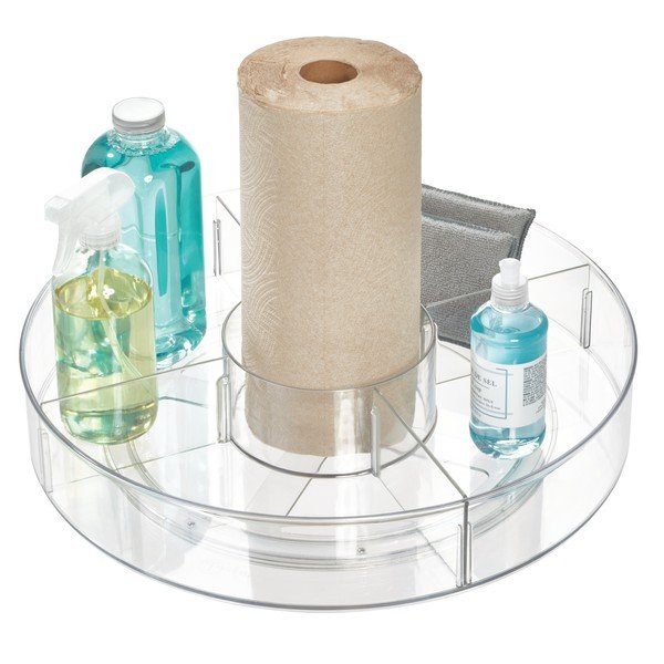 Ümmargune läbipaistev hoiukarp iDesign The Home Edit, ⌀ 45,7 cm - iDesign/The Home Edit-image-2