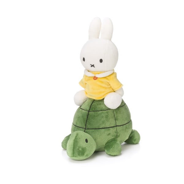 Plyšový králík Miffy na želvě, 23 cm