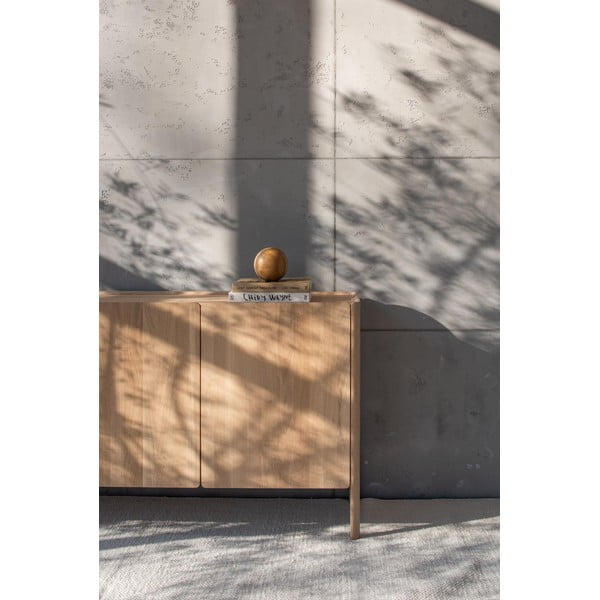 Tammepuidust kummut 220x85x42 cm Dvor – Gazzda-image-4