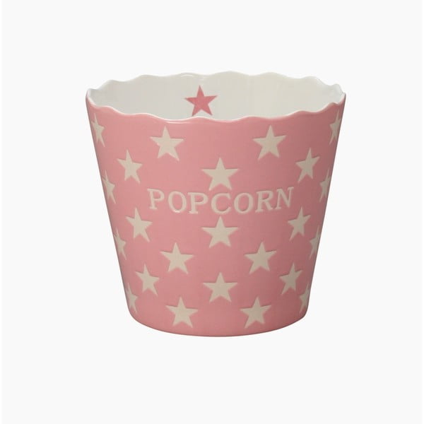 Miska na popcorn Krasilnikoff Pink Star