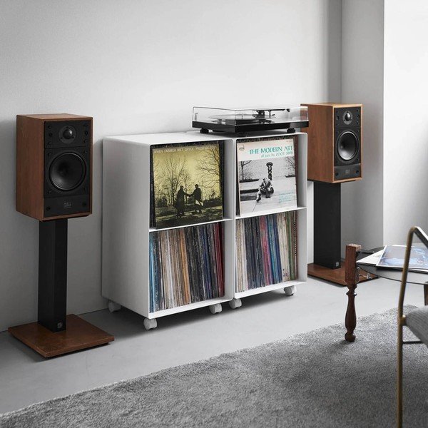 Valge metallist ratastega riiul 40x73x38 cm Tower - YAMAZAKI-image-4