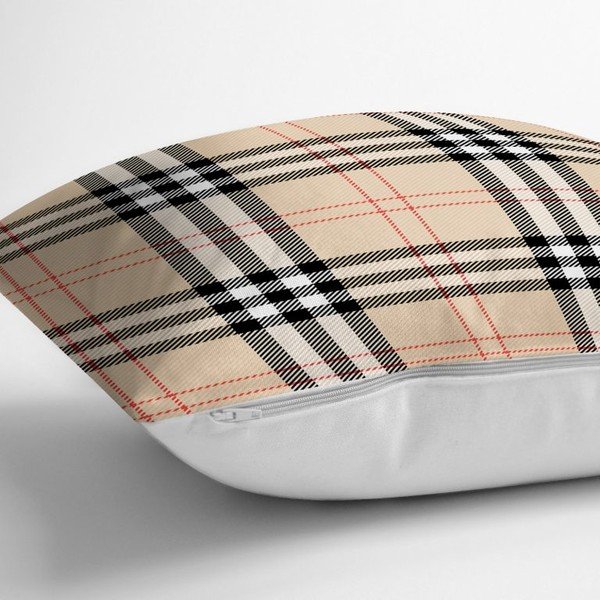 Beež dekoratiivne padjapüür flanell, 45 x 45 cm - Minimalist Cushion Covers-image-1