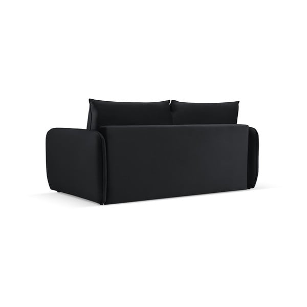 Must sametist diivanvoodi 194 cm Vienna - Cosmopolitan Design-image-3