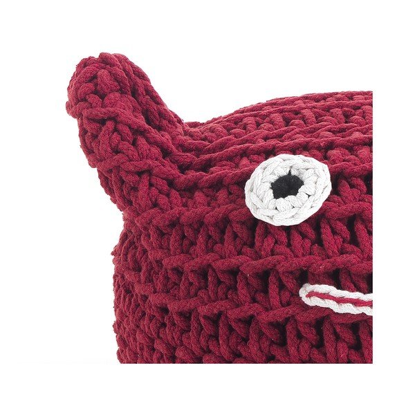 Laste punane pouf Kass - Tomasucci-image-1