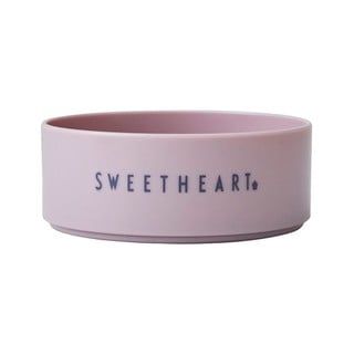 Roosa beebikauss Sweetheart, ø 11 cm Mini - Design Letters