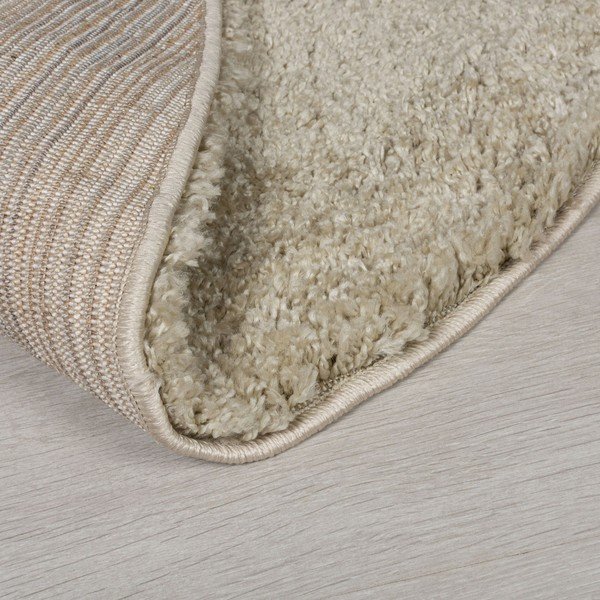 Beež ümmargune vaip 133x133 cm - Flair Rugs-image-3