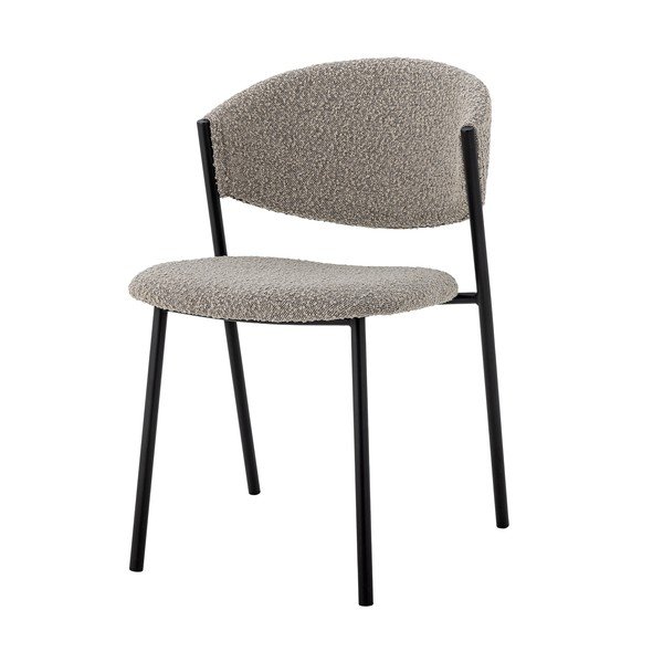 Hallid polsterdatud virnastatavad söögitoolid (2 tk komplekt) Marlo - Bloomingville-image-3