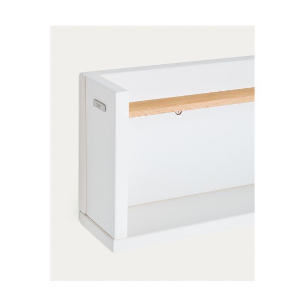 Valge pöögipuidust laste riiul 64 cm Shantal - Kave Home-image-2