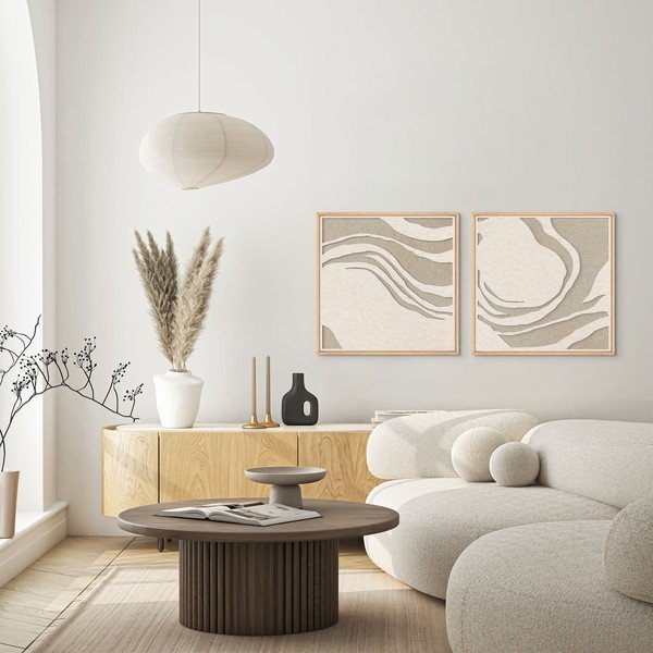 3D-pilt raamiga/akustiline 62x62 cm Sacred Silence 2 - Malerifabrikken-image-1