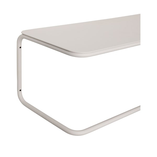 Valge metallist seinakinnitus riiuliga Welcome - Hübsch-image-2