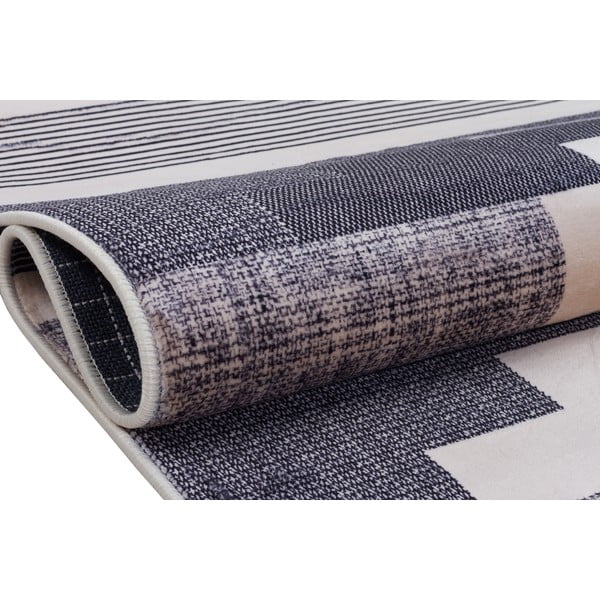 Halli ja beeži värvi pestav vaip 160x100 cm - Vitaus-image-3