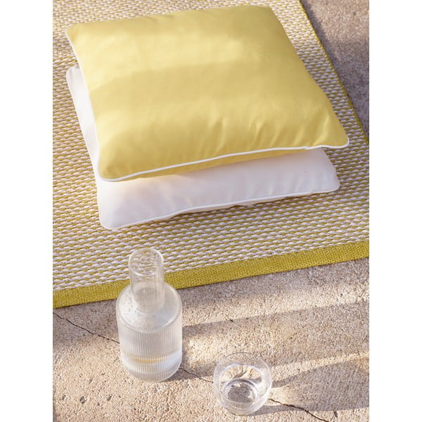 Sinepikollane sise/välisvaip 60x125 cm Effi Mustard – Pappelina-image-2