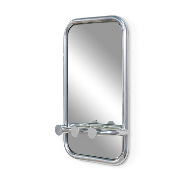 Hõbedane metallist seinanagi 35x60x11 cm Retro – Spinder Design-image-2