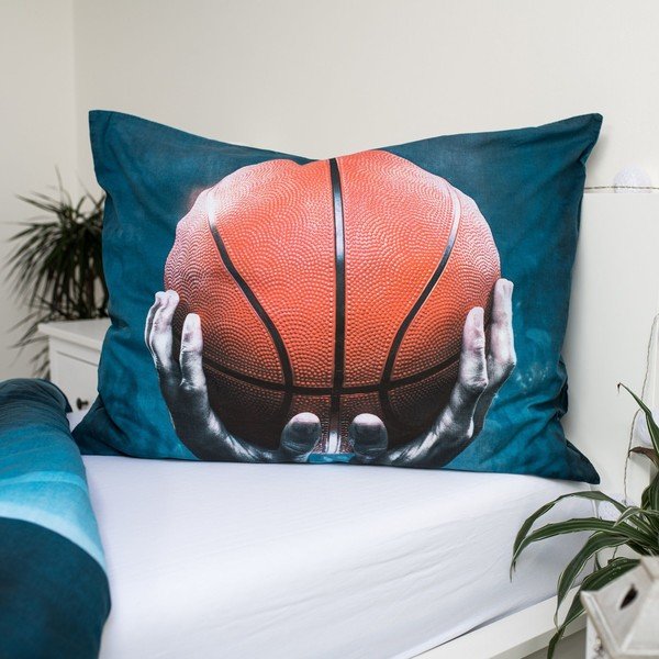 Puuvillane laste voodipesu 140x200 cm Basketball - Jerry Fabrics-image-3