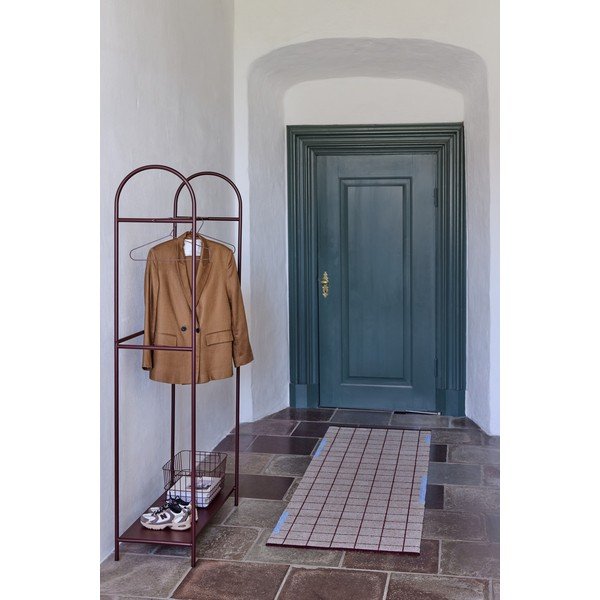 Burgundiapunane metallist riidepuuraam 92x186x39 cm Arch - Mette Ditmer Denmark-image-1