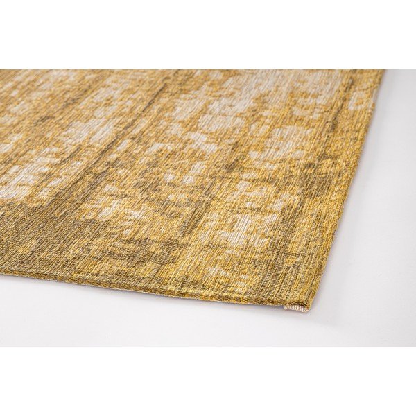 Käsitsi kootud šenillvaip sinepikarva värvi 155x230 cm Yuno - Bizzotto-image-4